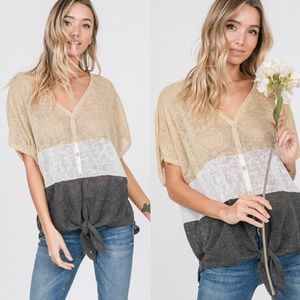 Color Block Top